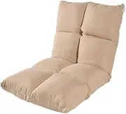 Lazy Couch Balcony Bay Window Folding Sofa Recliner Single Sofa Bed Multi-Function Recliner Office Nap Lounge Chair Weight 120KG Family 325ZXK (Color : RED, Size : 53 * 55.5 * 55.5CM)