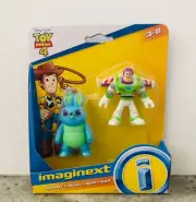 Imaginext Disney Toy Story Bunny & Buzz Lightyear Figures Fisher Price NEW Mint