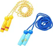2Pcs Jump Ropes Skipping Ropes for Durable Exercise Equipment Fun Design for Fitness Training and