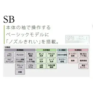 【日本出貨丨火箭出貨】TOTO SB系列 TCF6623 免治馬桶圈 溫水洗淨 貯湯式一体型