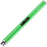 Fluorescent Lighter Glows in The Dark USB Lighter Rechargeable Windproof Pocket
