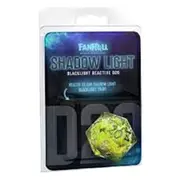 [Metallic Dice Games] MDG Shadow Light Individual d20 Dice Liquid Core Dice