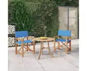 outdoor chairs director's chair 2 pcs 57.5x54.5x85 cm blue foldable