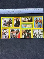 Ultra RARE 1983 Stickers Sheet A Team, Mr T BA Baracus cards no Topps Unseen