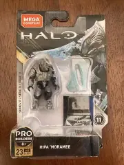 RARE! NIB Mega Bloks Construx Halo Heroes: Series 11 Ripa 'Moramee (GLB59)