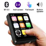 0-128G MP4 MP3 Player Bluetooth 5.3 Touch Screen FM Radio Music Speaker Video US