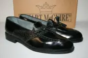 Stuart McGuire Sz 9.5 Shoes Black Tassel Spring Step Style 60431 NOS