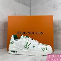 在飛比找蝦皮購物優惠-二手精品 LV 路易威登 LV TRAINER 運動鞋 休閒