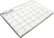 STOBOK Magnetic Fridge Planner Stickers Dry Erase Calendar Smart Weekly Planner Whiteboard