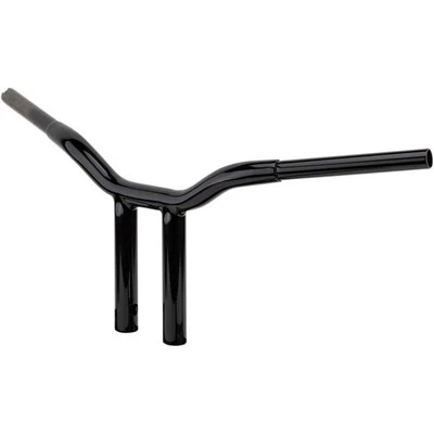 La Choppers LA-7337-14B 1-1/4in. Straight Risers for Welded Kage Fighter T-Bars