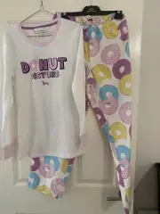 Peter Alexander Ladies Pyjama Set Donut Disturb Medium