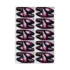 Short Almond Acrylic Tips Press on Nails Artificial Acrylic Nails For Women