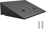 Rubber Threshold Ramp Heavy Duty Curb Ramp, Wheelchair Ramp Car Ramp - for Cars, Motorcycles, Bicycles, Carts, Lawn Mowers, Steps, Non-Slip Surfaces (Size:50x50x14cm)