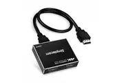 SIMPLECOM CM412 HDMI 2.0 1x2 Splitter 1 IN 2 Out 4K@60Hz HDR10 2 Port HDMI Duplicator