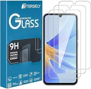 [3-Pack] T Tersely Tempered Glass Screen Protector for OPPO A17, Case Friendly, Ultra-Clear, Shatterproof, Anti-Scratch Film for Enhanced Protection