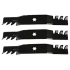 MTD Copperhead Toothed Mulcher Bar Blades 50" Cut Ride on Lawn Mower 742-04053A