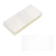 115x56mm PVC Perforated Shrink Bands, 250Pcs 0.05mm Thick Shrink Wrap, Clear
