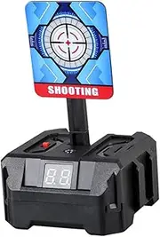 Reset Digital Sports Electric Automatic Reset Practice Target for LCD Score Display Easy Assembly Indoor Outdoor Game Improves Eye Coordination and Shooting Skills