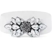 Rhinestone Stretch Belt Wide Dressy Belt Women Elastic Crystal Belts Stylish ...