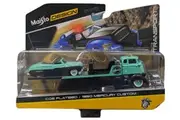 Maisto: 1:64 Die-Cast Vehicle - COE Flatbed/1950 Mercury Custom