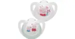 NUK Star Peppa Pig pacifier 0-6 months 2 pieces