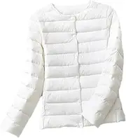 [Generic] Women's Ultra Light Duck Down Women Lightweight Coat Windbreaker Parka