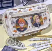Cute Haikyuu! Soft Plush Pencil Case Bag Kawaii Cartoon Makeup