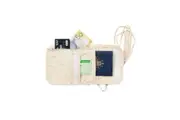 Korjo Hidden Passport Wallet Neck Money Pouch ID Ticket Card Phone Holder Travel