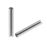 M3x30mm 304 Stainless Steel Split Spring Roll Dowel Pins Plain Finish 20Pcs