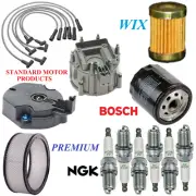 Tune Up Kit Filters Cap Wire Plugs For OLDSMOBILE CUTLASS V6 3.8L; Even 1977