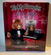 Teddy Ruxpin "Love Songs" 1986 Includes Songbook, Cassette +Tuxedo *Sealed*