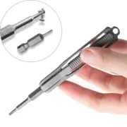 Titanium Alloy Pocket Screwdriver Cross Bit Portable Outdoor Gadget EDC Tools
