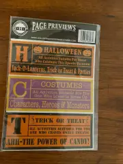 GHP-HALLOWEEN Labels-Scrapbook- Card Making, Posters- NIP