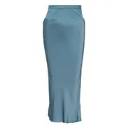 [Rick Owens] Knee Bias Skirt Washed Charmeuse