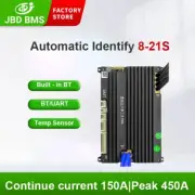 6S-21S 48V 150-200A Li-ion/LiFePo4 Battery JBD Smart BMS Same Port w/ Bluetooth