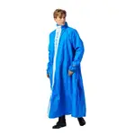 東伸 DONGSHEN 3-3 開拓者 斜開式雨衣 藍色 加寬 背包款 口罩 加長拉鍊 防風雨 連身式雨衣《比帽王》