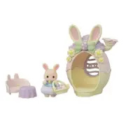 Calico Critters #CC2210 EASTER EGG HUTCH New in Box