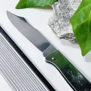 El Baraka Douk Douk 200mm French Folding Pocket Knife in Silver