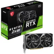 MSI GeForce RTX 3050 VENTUS 2X XS 8G OC Gaming Graphics Card - 8GB GDDR6X