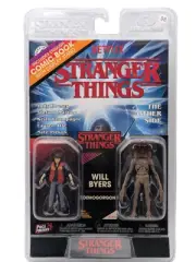Netflix Stranger Things Comic Book, Stand, Will Byers & Demogorgon Figures-New