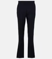[Valentino] Valentino High-rise silk pants AU 18 blue