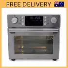 25L LED Air Fryer w/ 14 Cooking Settings & Rotisserie 200C Airfryer Oven
