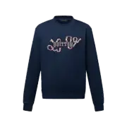 Louis Vuitton Embroidered Cotton Crewneck Naval Academy