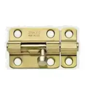 4" Barrel Bolt, Satin Brass Finish, Stanley 75-8062, USA