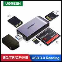 在飛比找蝦皮購物優惠-Usb 3.0 Usb 3.0 讀卡器多合一, 用於 CF 