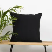 Linen Connections Monochrome Cushion Cover Multi colour Weave 'Shaggy' Beni Ourain Style Cushion Cover - Berber Style Cushion Cover - 022