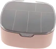 Desktop Cable Organizer Box Wire Storage Case 6 Compartments Earphone Storage Small Compartment Case for Power Cords
