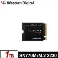 在飛比找遠傳friDay購物精選優惠-WD 黑標 SN770M 1TB M.2 2230 PCIe