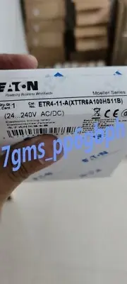 1 PCS NEW IN BOX EATON Muller High performance time relay ETR4-11-A