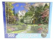 Springbok Jigsaw Puzzle Mountain View Chapel 500 Piece FACTORY SEALED BOX